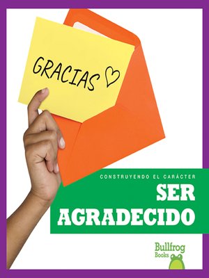 cover image of Ser agradecido (Being Grateful)
